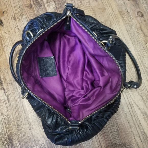 Coach Madison Lindsey Gathered Satchel - Picture 6 of 13